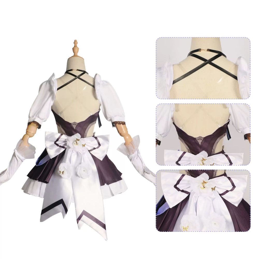 Game Cosplay,Honkai Impact 3rd,Honkai Impact 3 Alicia Maid Cosplay Costume